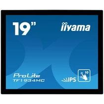 iiyama touch monitor, 19", 1280x1024, 5:4, 315cd, 14ms, 1000:1,VGA / HDMI / DP, open frame, TF1934MC Iiyama