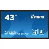 iiyama 24 / 7 interaktív kijelző, 42,5" 3840 x 2160 , 16:9, 500cd, 8ms,1200:1, HDMIx2 / DP / USBx2 / RS-232C / RJ45 Iiyama