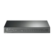 TP-LINK Switch 8x1000Mbps, Fémházas Asztali / Rackes, Menedzselhető, TL-SG2008