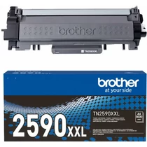Brother Toner TN-2590XXL, 5000 oldal, Fekete Brother