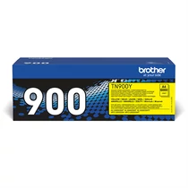 Brother Toner TN-900Y, Szuper nagy töltetű - 6000 oldal, Sárga Brother