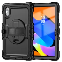 Tech-Protect Solid ütésálló tok - Lenovo TB-336 Idea Tab (K11 Gen 2) kijelzővédővel - fekete - ECO DEVIA