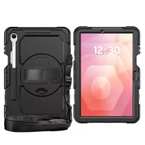 Tech-Protect Solid ütésálló tok Galaxy Tab S11 11,0" X730 / X736B kijelzővédővel - fekete - ECO DEVIA
