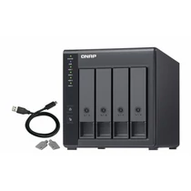 QNAP NAS 4 fiókos RAID bővítőegység TR-004 1xUSB3.2 (Type-C)