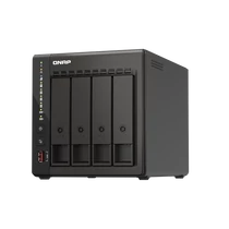 QNAP NAS 4 fiókos Celeron J6412 4x2,6GHz, 8GB RAM, 2x25000Mbps, 2xHDMI1.4b, 2xUSB3.2Gen2, 2xM.2 2280 Slot - TS-453E-8G QNAP