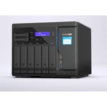 QNAP NAS 6 + 2 fiókos Intel Atom C5125 8x2,8GHz, 4GB DDR4, 2xM.2 2280 slot, 2x2,5Gbps, 1x10Gbps - TS-855X-8G QNAP