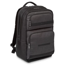 TARGUS Notebook hátizsák TSB912EU, CitySmart 12.5 13 13.3 14 15 15.6" Advanced Laptop Backpack - Black / Grey Targus
