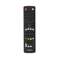 Nedis TVRC2310BK univerzális TV / műholdvevő távirányító, Amazon Prime, Disney + , Netflix, Google Play, Youtube gomb NEDIS