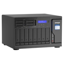 QNAP NAS 12 fiókos TVS-h1288X-W1250-16G XEON 6x3,3GHz, 2x8GB RAM, 4x2.5G / 1G / 100M,  2 x 10GBASE-T (10G / 1G) QNAP
