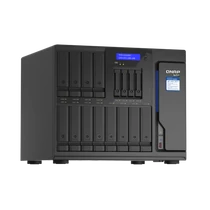 QNAP NAS 16 fiókos TVS-h1688X-W1250-32G XEON 6x3,3GHz, 2x26GB RAM, 4x2.5G / 1G / 100M,  2 x 10GBASE-T (10G / 1G) QNAP