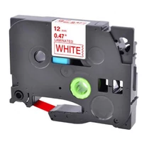 Utángyártott BROTHER TZe232 szalagkazetta 12mm x 8m fehér alapon piros felirat White Box