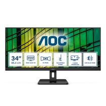 AOC VA monitor 34" U34E2M, 3440x1440, 21:9, 300cd / m2, 4ms, 2xHDMI / DisplayPort