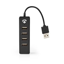 Nedis 4 portos USB2.0 HUB, UHUBU2420BK NEDIS