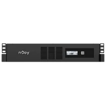 NJOY Szünetmentes Code 600, 600VA, 360W, Line-Interactive, rack (2U), LCD display nJoy