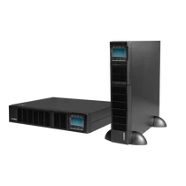 iPOWER UPS, 3000VA, 3000W, 8x C13 + 1x C19, SNMP / USB / RS-232,szünetmentes tápegység, LCD kijelző, AVR, online, Rack / Tower HUAWEI PCC