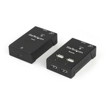 4 PORT USB 2.0 EXTENDER 130FT OVER CAT5 - 165FT W/ CAT6