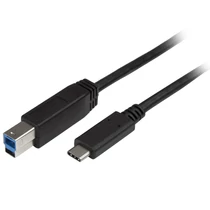USB-C CABLE TO USB-B 2M MALE/MALE