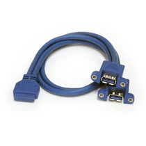 PANEL MOUNT USB 3.0 CABLE .
