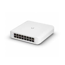 UBiQUiTi Switch 16x1000Mbps (8xPOE + ), Falra rögzíthető, Menedzselhető, Asztali - USW-LITE-16-POE