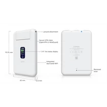 UBiQUiTi Wireless Mobile Router 2x1000Mbps, WiFi 5 - UTR Ubiquiti