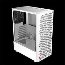 ADATA XPG Ház Midi ATX Valor AIR, 4x120mm ventilátor, Tápegység nélkül, üvegfalú, fehér ADATA