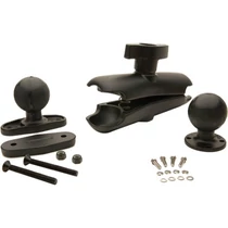 RAM MOUNT KIT FLAT CLAMP BASE MED ARM 8.5IN BALL VEHICLE DOCK