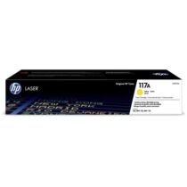 HP Toner (117A) W2072A sárga 700 / oldal Laser 150 / 178 / 179