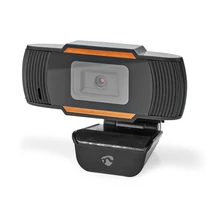 Nedis WCAM100BK (webcam) webkamera 1920x1080 full Hd, 30fps, sztereo mikrofon, lencsevédő NEDIS