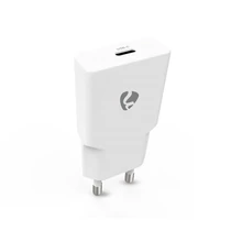 Nedis WCHAC20WT fali USB töltő, 20 W, GaN, PD3.0, 1,67 / 2,22 / 3,0 A, USB-C, automatikus feszültségválasztás NEDIS
