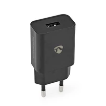 Nedis WCHAU242ABK USB töltő 2,4A, 12W NEDIS