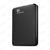 WESTERN DIGITAL 2.5" USB 3.0 HDD 1TB ELEMENTS PORTABLE 5400rpm 8MB Cache fekete