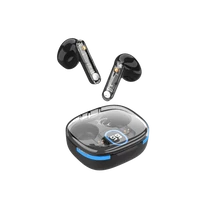 WHITE SHARK HYPERBEAT-B, GEB-TWS37B bluetooth In-ear fülhallgató mikrofonnal, fekete White Shark