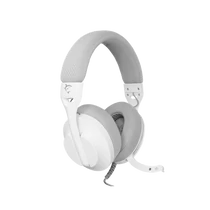 WHITE SHARK PARROT-W / G, GH-2440W / G, gamer fejhallgató, fehér / szürke White Shark