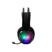 WHITE SHARK PEACOCK-B, GH-2444B, gamer fejhallgató, RGB, fekete, (3.5 Jack + USB) White Shark