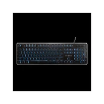 WHITE SHARK  TACHI-B / US WS GK-003141B-US gamer billentyűzet, 104 gomb fekete (angol) White Shark