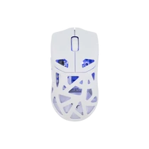 WHITE SHARK WGM-5019W DAGONET-W / 12.000 dpi fehér vez.nélk. gam. egér Pixart3311 White Shark