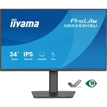 IIYAMA ProLite monitor, IPS, 23.8",1920x1080, 16:9, 350 cd / m˛, 1ms, 1500:1, HDMI / DisplayPort / USB Iiyama