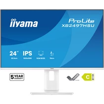 iiyama Prolite IPS monitor, 23,8", 1920 x 1080, 16:9, 350cd, 4ms, 1500:1 HDMI / DP / USBx4, XB2497HSU-W1 Iiyama
