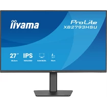 IIYAMA ProLite monitor, IPS, 27", 1920x1080, 16:9, 350 cd / m˛, 1ms, 1500:1, HDMI / DisplayPort / USB Iiyama