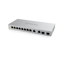 ZYXEL Switch 8x1000Mbps + 2x2500Mbps + 2xSFP+ Nem Menedzselhető, XGS1010-12-ZZ0102F Zyxel