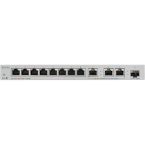 ZYXEL Switch 11x1000Mbps (3x10G) + 1xGigabit SFP + , Fémházas Webmenedzselhető, XGS1250-12-ZZ0102F Zyxel