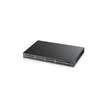 ZYXEL Switch 48x1000Mbps + 4x10Gigabit SFP + , Fémházas Menedzselhető (48GbE port), XGS2210-52-EU0101F Zyxel