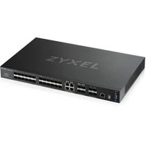 ZYXEL Switch 24x1000Mbps + 4xGigabit kombó + 4xGigabit SFP + , Fémházas Menedzselhető Rackes, XGS4600-32-ZZ0102F Zyxel