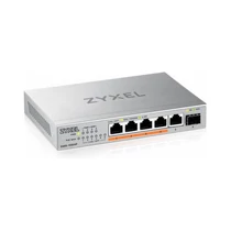 ZYXEL Switch 5x2500Mbps(4xPOE + +) + 1xSFP+  Fémházas Asztali, XMG-105HP-EU0101F Zyxel