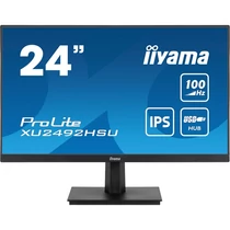 iiyama Prolite monitor, 23,8", 1920 x 1080, 16:9, 250cd, 0,4ms, 1300:1 HDMI / DP / USBx4, XU2492HSU-B6 Iiyama
