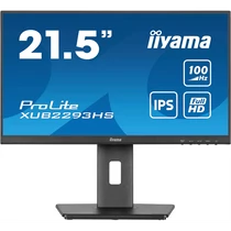 IIYAMA ProLite monitor, IPS, 21.5", 1920x1080, 16:9, 300 cd / m˛, 1ms, 1000:1, HDMI / DisplayPort / VGA, Iiyama
