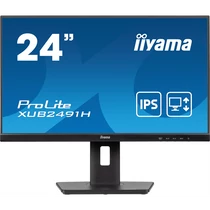 IIYAMA ProLite monitor, IPS, 23.8", 1920x1080, 16:9, 300 cd / m˛, 0,5ms, 1300:1, HDMI / DisplayPort Iiyama