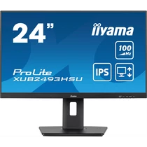 IIYAMA ProLite monitor, IPS, 23.8",1920x1080, 16:9, 300 cd / m˛, 1ms, 1300:1, HDMI / DisplayPort / USB Iiyama