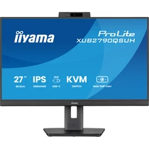 IIYAMA ProLite monitor, IPS, 27", 2560x1440, 16:9, 350 cd / m˛, 4ms, 1000:1, HDMI / DisplayPort / USB-C, Iiyama