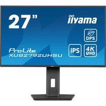 IIYAMA ProLite monitor, IPS, 27", 3840x2160, 16:9, 350 cd / m˛, 4ms, 1300:1, HDMI / DisplayPort / USB Iiyama